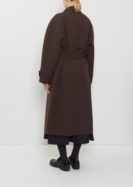 Twisted Double Cloth Coat – La Garçonne