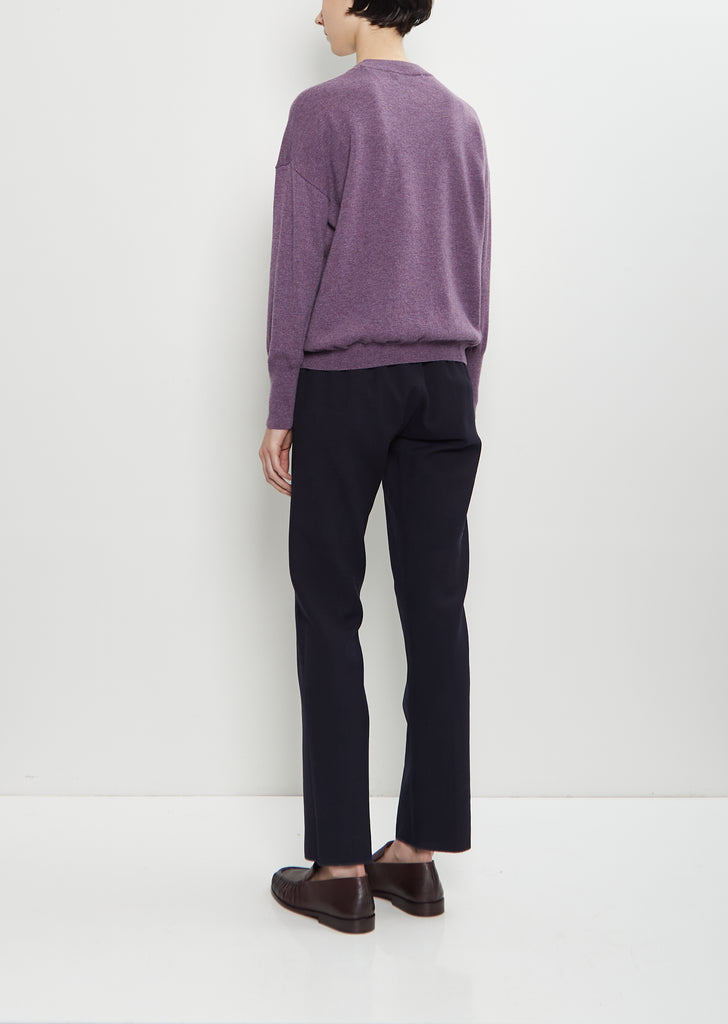 Light Cashmere Sweater — Wineberry