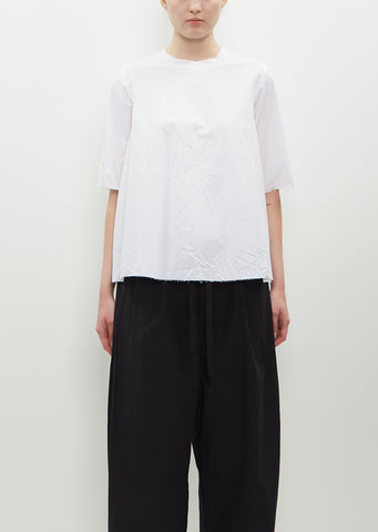 Elbow-Length Sleeve Top