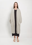 Blanket Cardigan — Light Grey