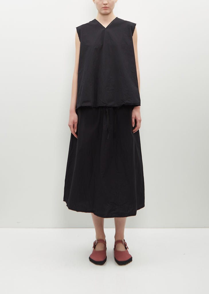 Sleeveless V-Neck Top