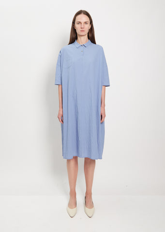 Mini Collar Dress — Sugar Blue