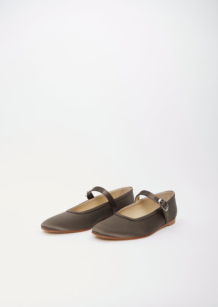 Satin Ballet Mary Jane