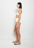 Undici High Waist Bikini — Ivory