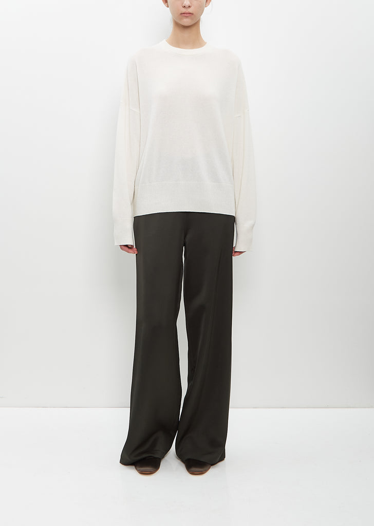 Cashmere Anaa Sweater — Ivory