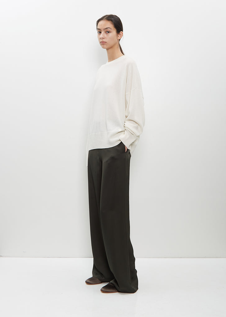 Cashmere Anaa Sweater — Ivory