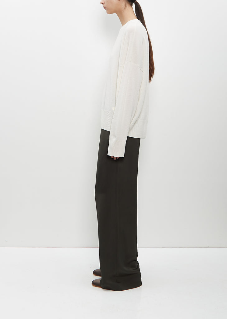 Cashmere Anaa Sweater — Ivory