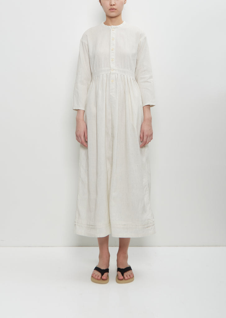 Wool Linen Lancaster Woven Dress