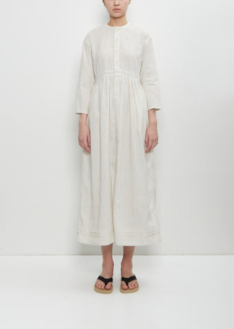 Wool Linen Lancaster Woven Dress