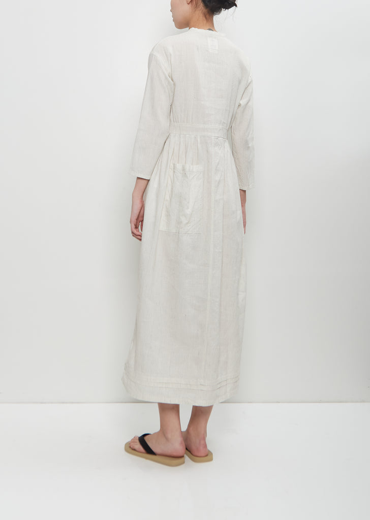 Wool Linen Lancaster Woven Dress
