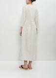 Wool Linen Lancaster Woven Dress