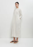 Wool Linen Lancaster Woven Dress