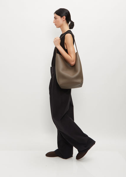 The Row Large N/S Park Tote — Taupe