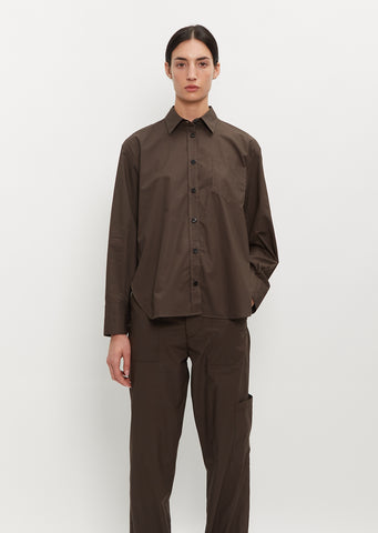 Oversized Shirt - Chocolate