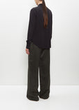 Rayon Nylon Slim Buttondown Shirt