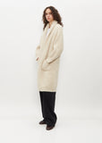 Lounge Knitted Coat — Light Mix