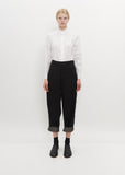 Cut Out Pants — Black