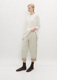 Cut Out Pants — Off-White