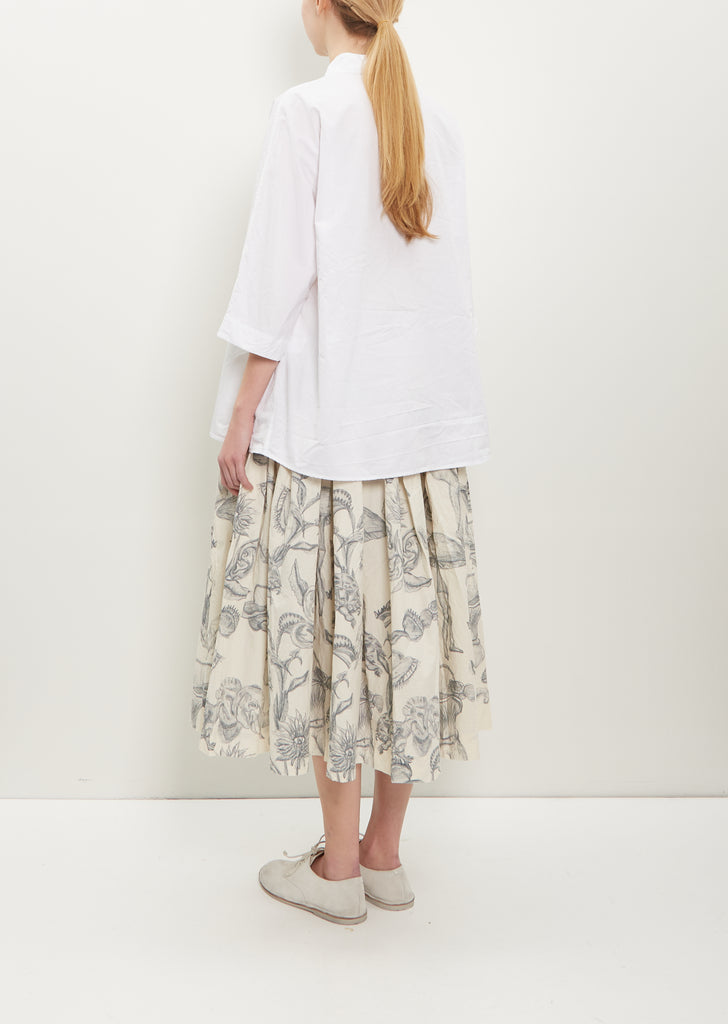 Waga Light Cotton Shirt — Off White