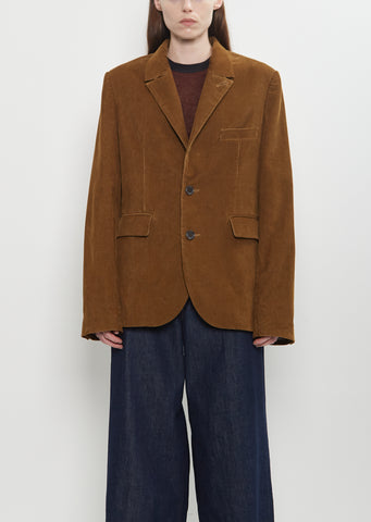 Organic Cotton Corduroy Sporting Jacket