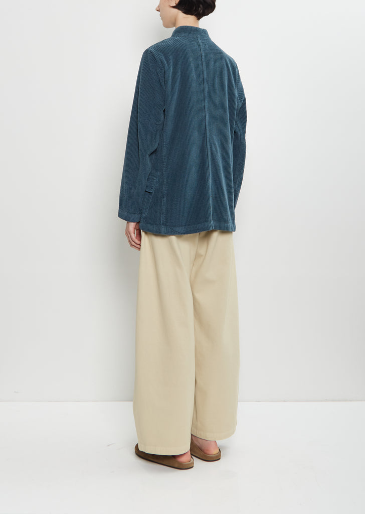 Pina Cotton Corduroy Jacket — Petrol