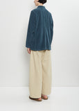 Pina Cotton Corduroy Jacket — Petrol