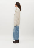 Yacht Cardigan — Oat Melange