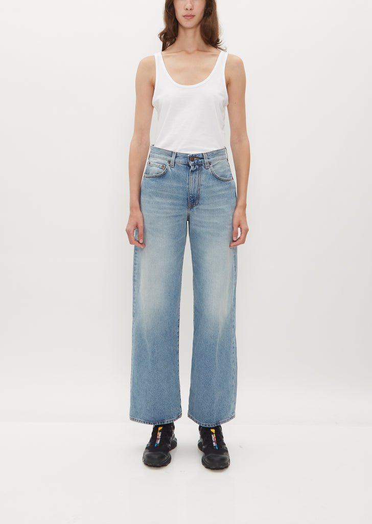 Wide Jean — Broken Blue