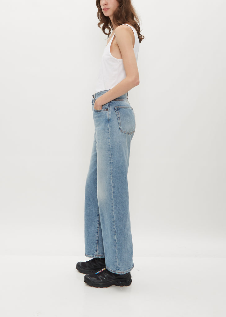 Wide Jean — Broken Blue