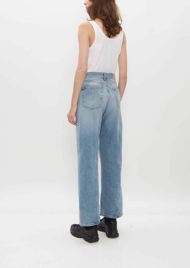 Wide Jean — Broken Blue