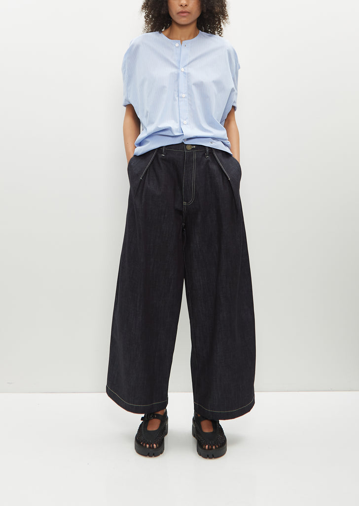 Single Pleat Trousers