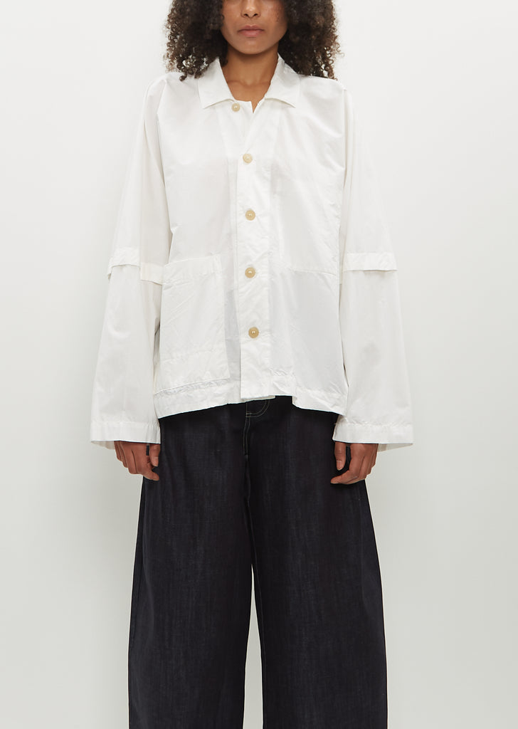 Long Sleeve Camp Collar Shirt