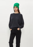 Lounge Ribbed Beanie — Emerald