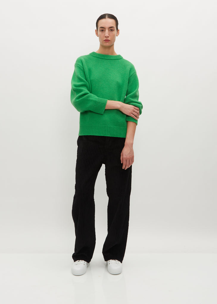 Marble Sweater — Green