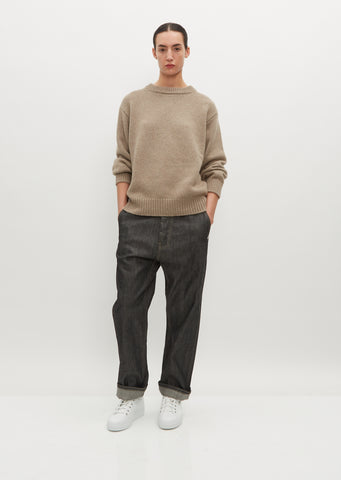 Marble Sweater — Taupe