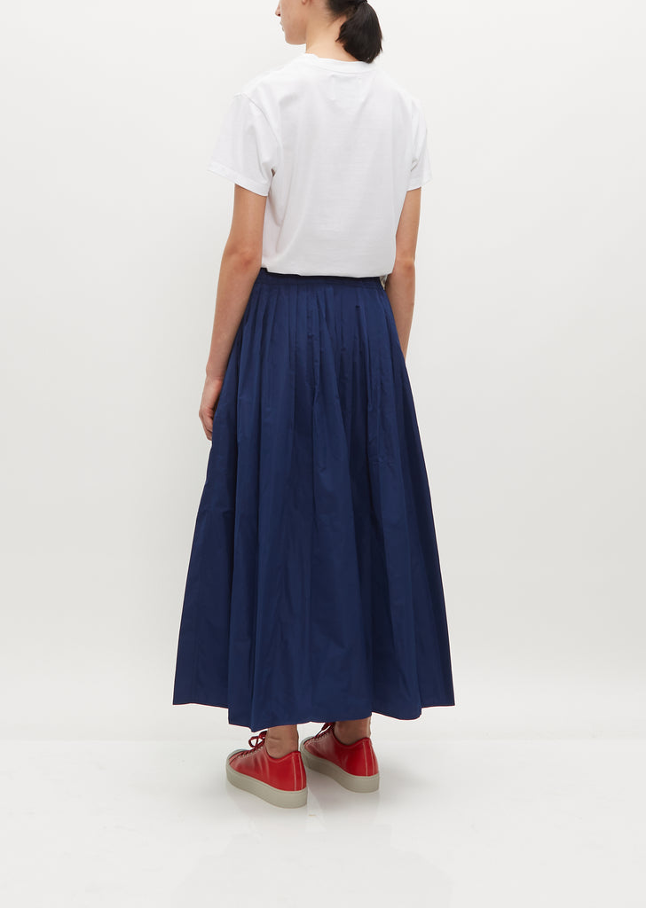Shea Pleated Midi Skirt - Blumarine