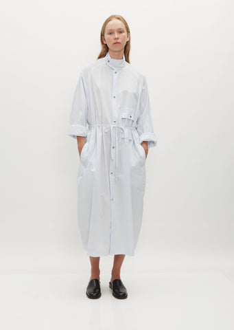 Parachute Cotton Dress — Sky
