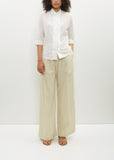 Digon Cotton Blouse — Off White