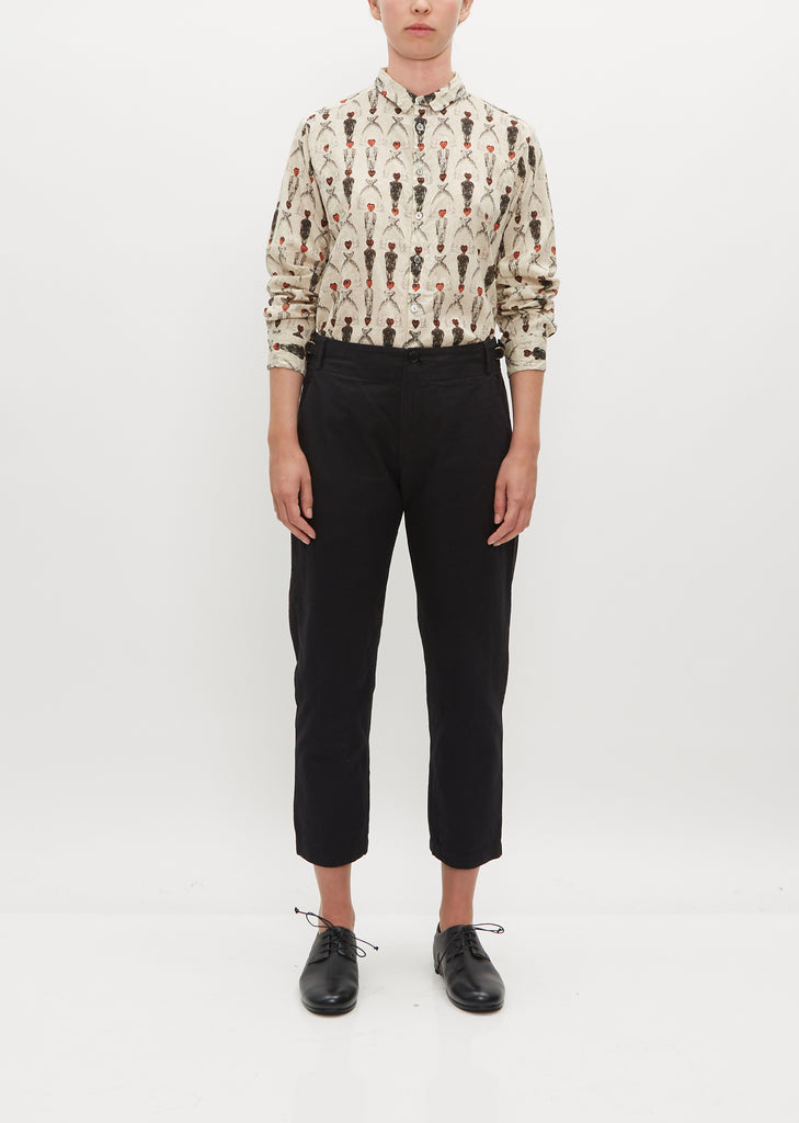 Cotton Ramie Classic Pants