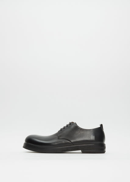 Men's Zucca Zeppa Derby — Black – La Garçonne