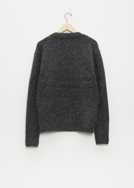 DRIES VAN NOTEN メリノウールサマーニット M アシンメトリー Morane M.K. Sweater — Grey – La Garçonne
