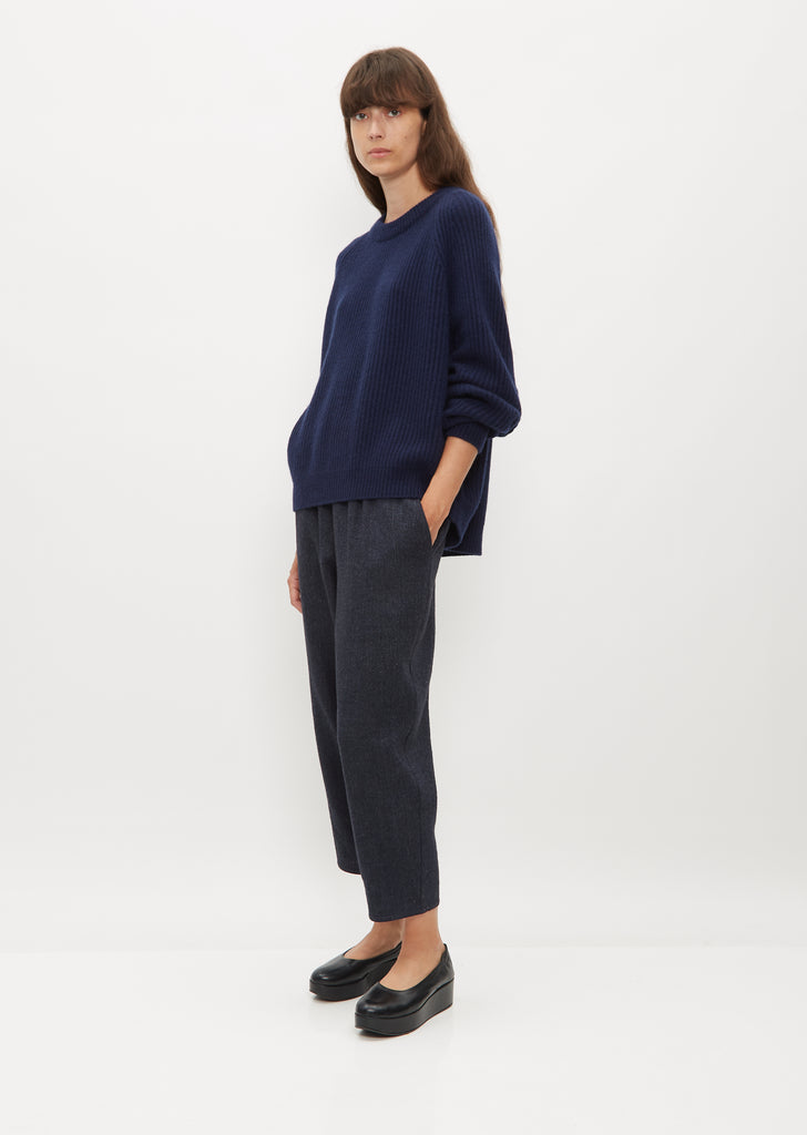 Deep Raglan Easy Sweater