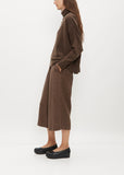 T-Neck Chunky Sweater — Castoro