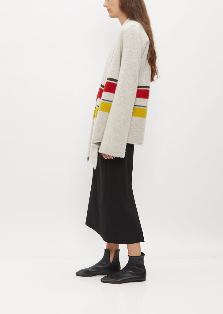 Felted Cross Cardigan