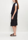 Tricot Wool Cashmere Vest — Navy