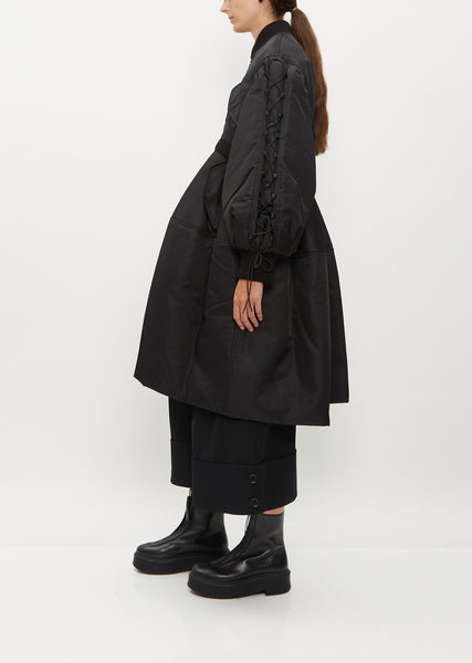 amerivintage　PUFF SLEEVE JACKET セール】PUFF HALF SLEEVE JACKET WITH SKIRT（テーラード