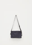 Exclusive Gabardine Sacoche — Navy