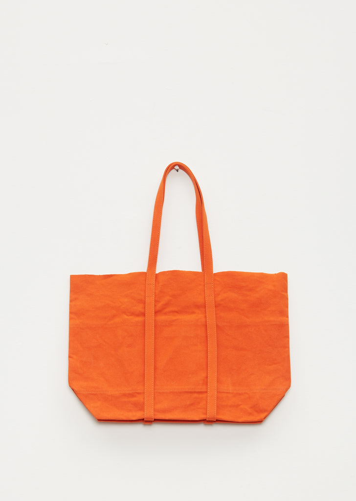 Light Ounce Canvas Tote, Medium — Orange