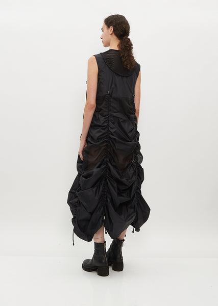 木村拓哉着用 MINEDENIM BLACK DENIM CHECK GOWN