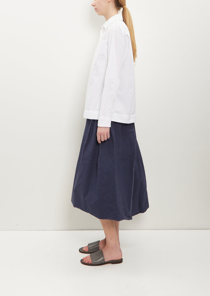 Chloe Light Cotton Shirt — Off White